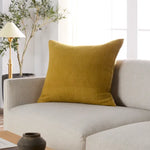 Mila Gold Margosa Pillow MGP23, 26" x 26"