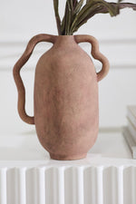 Meander Vase, 10"H