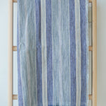 Seascape Aqua Oversized Throw, 55"W x 96"L