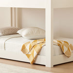 Milo Twin Bunk Bed, Pebble (includes mattresses)