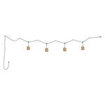 Nans Catenary Outdoor Pendant Lights, Beige Shade