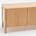 Nell Credenza, Light Oak, 86.6"W X 17.7"D x 25.6"H