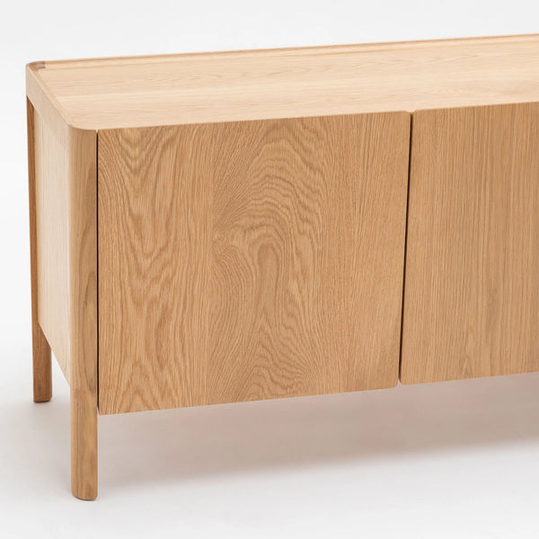 Nell Credenza, Light Oak, 86.6"W X 17.7"D x 25.6"H