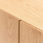 Nell Credenza, Light Oak, 86.6"W X 17.7"D x 25.6"H
