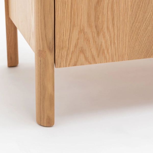 Nell Credenza, Light Oak, 86.6"W X 17.7"D x 25.6"H