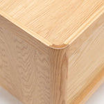 Nell Credenza, Light Oak, 86.6"W X 17.7"D x 25.6"H