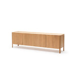 Nell Credenza, Light Oak, 86.6"W X 17.7"D x 25.6"H