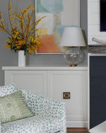 Morton Table Lamp, Clear Glass