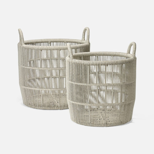 Alcoy Basket, Sand, 2 Sizes