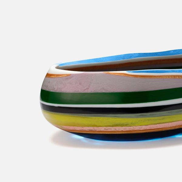 Rucchin Oval Bowl, 24", Multi