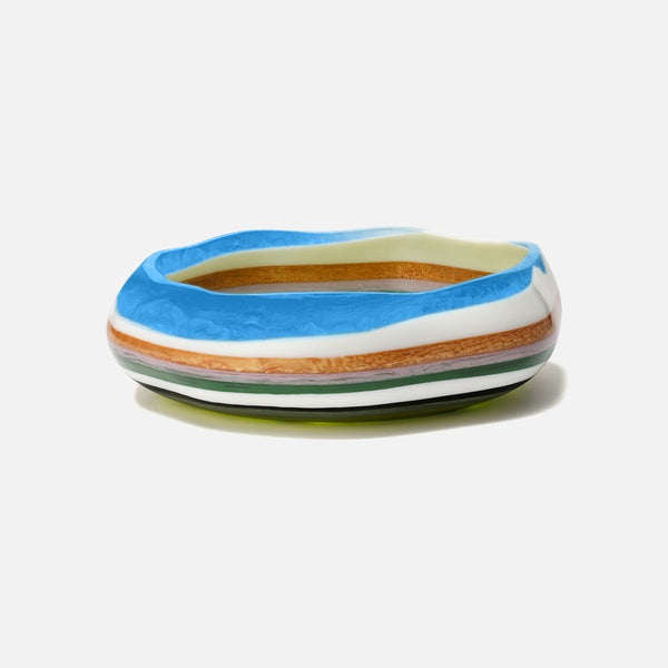 Rucchin Round Bowl, 15" Dia, Multi