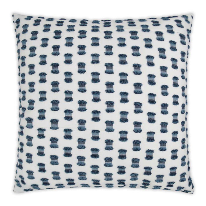 Fifi Indoor/Outdoor Pillow, Indigo, 22" x 22"