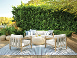 Greylock Indoor / Outdoor Decorative Pillow - Soft Navy Blue, 22" x 22"