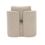 Hudson Swivel Club Chair, Dolly Toast