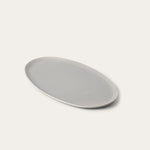 Grey Oval Serving Platter