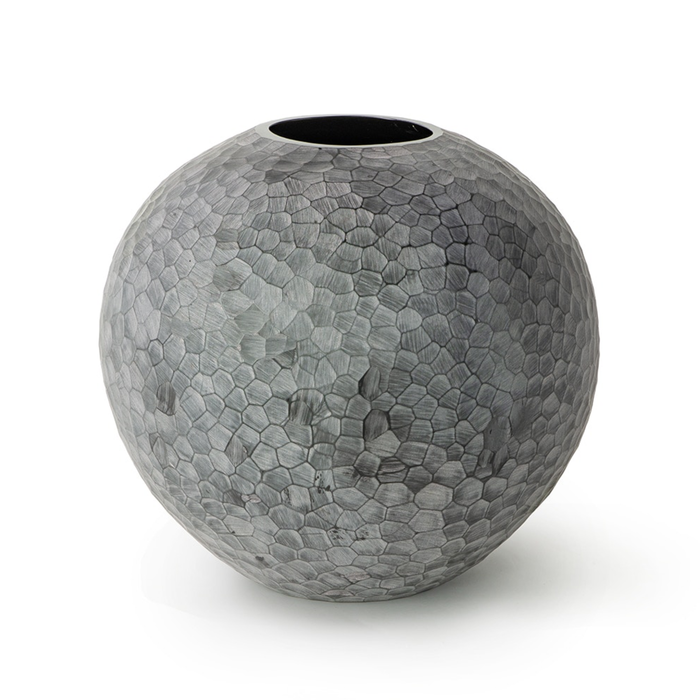 Lagos Vase - Black, 13.5"H