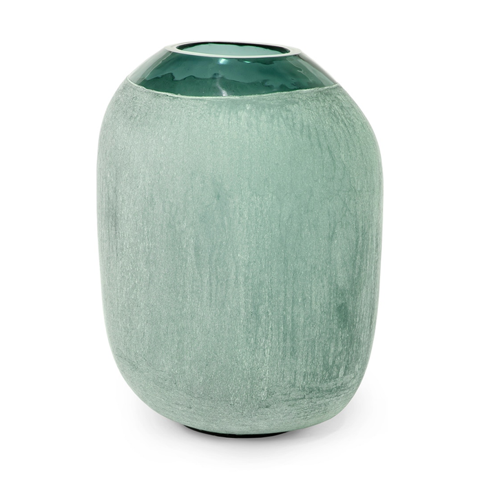 Mykonos Glass Vase, 16"H