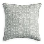 Palermo Celadon Linen Cushion, 20" X 20"