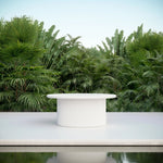 Palma 40" Coffee Table, White
