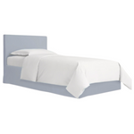 Parsons Slipcovered Platform Bed - Full, Grey