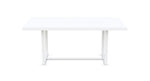 Pavia 71" Dining Table, White, 71"W x 39.4"D