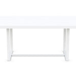 Pavia 71" Dining Table, White, 71"W x 39.4"D