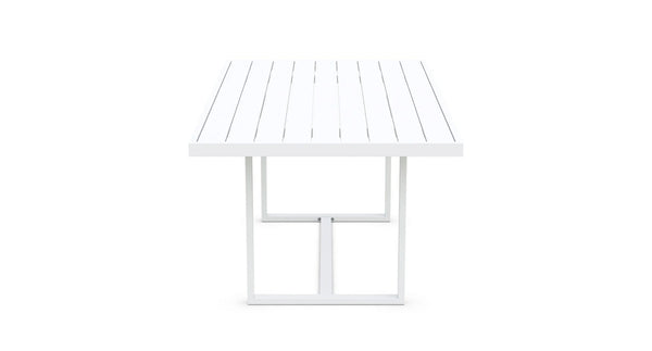 Pavia 71" Dining Table, White, 71"W x 39.4"D