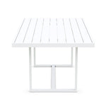 Pavia 71" Dining Table, White, 71"W x 39.4"D