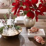 Peppermint Candy Object, 8.75"W x 4.75"D x 3.75"H