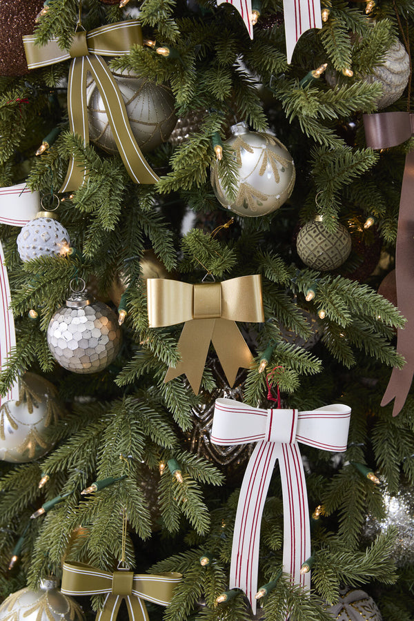 Perfect Bow Ornament, 4.25"W