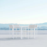 Porto 43" Dining Table, White, 43"W x 43"D