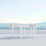 Porto 43" Dining Table, White, 43"W x 43"D