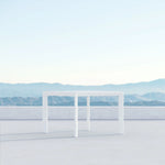 Porto 43" Dining Table, White, 43"W x 43"D