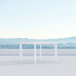 Porto 43" Dining Table, White, 43"W x 43"D