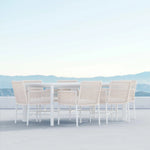 Porto 72" Dining Table, White, 72.24"W x 41.93"D