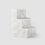 Bookends,  Black/White Marble
