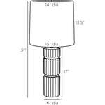 Annika Table Lamp, 31"H