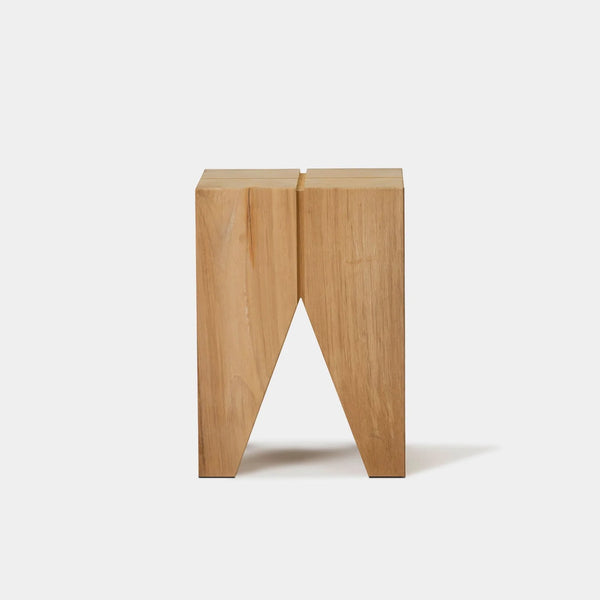Pure Triangle Side Table, 11.8"W x 11.8"D x 17.7"H