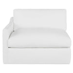 Slope Wedge Sofa, Alabaster Chenille, 150" x 74"