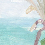 Raw Canvas Series: Palm Coast I, 21" x 17"