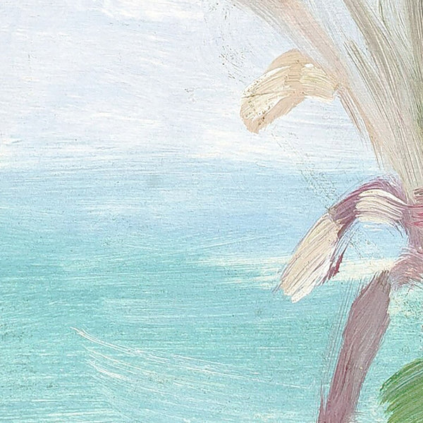 Raw Canvas Series: Palm Coast I, 21" x 17"