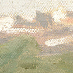Raw Canvas Series: Pastel Palm I, 21" x 17"