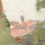 Raw Canvas Series: Pastel Palm I, 21" x 17"