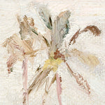 Raw Canvas Series: Pastel Palm II, 21" x 17"