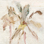 Raw Canvas Series: Pastel Palm II, 21" x 17"