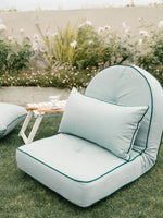 The Rectangle Indoor / Outdoor Pillow, 27.5” x 15” , Riviera Green