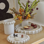 Reverie Tray, White, 14.25"