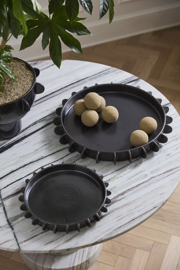 Reverie Tray, Black, 14.25"