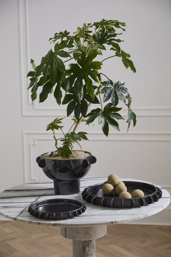Reverie Tray, Black, 14.25"