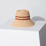 Ryder Raffia Straw Natural Bucket Hat